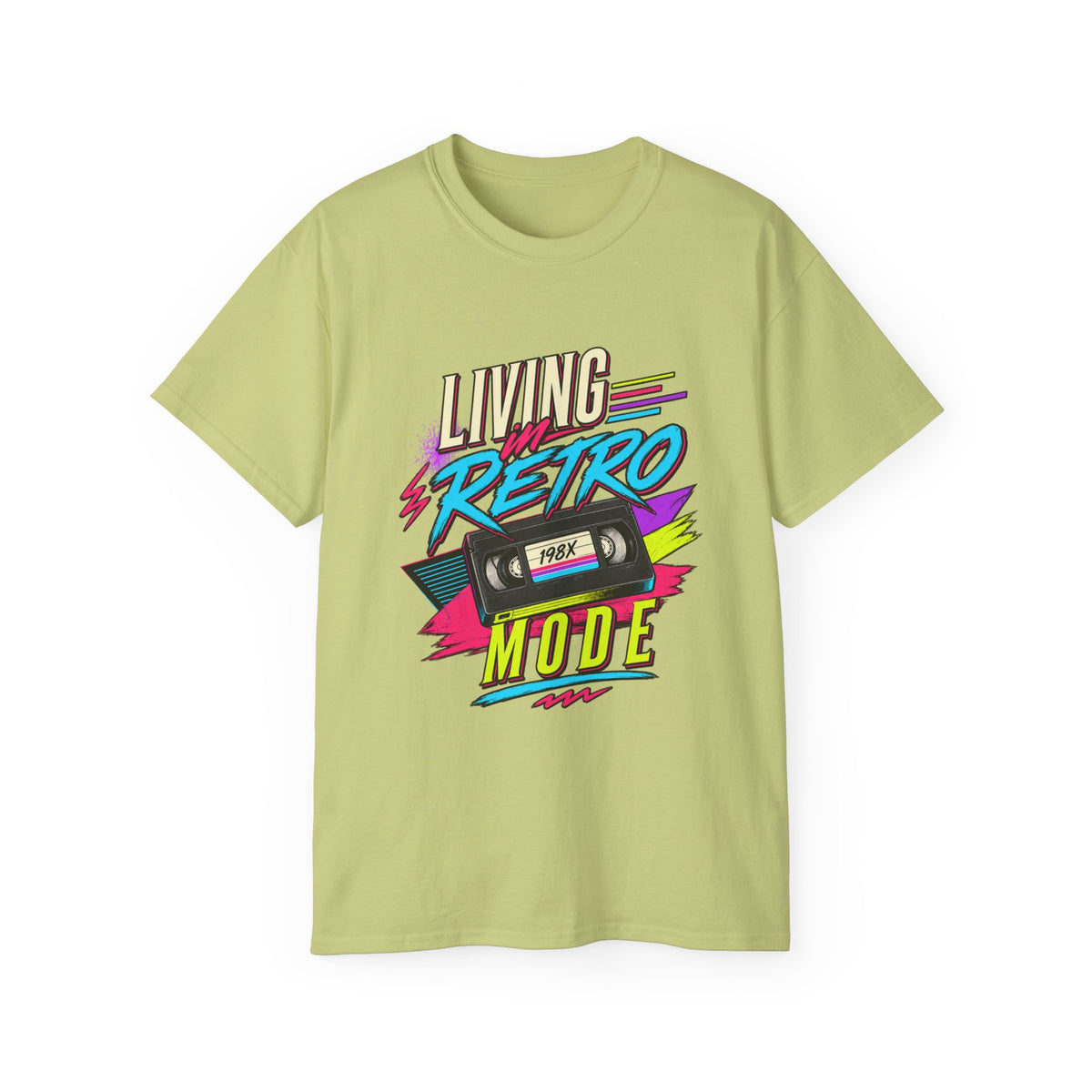 T-shirt "Living Retro Mode"